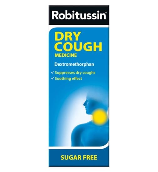 Robitussin Dry Cough Medicine – 100ml