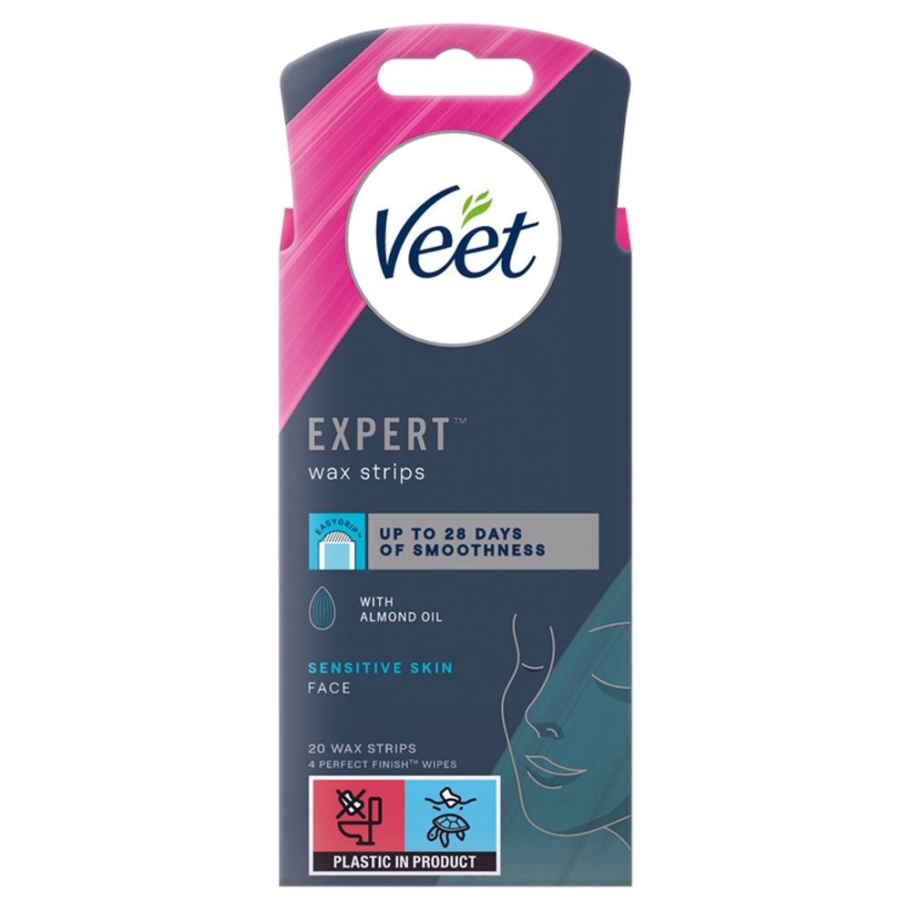 Buy Veet Ready To Use Wax Strips for Sensitive Skin