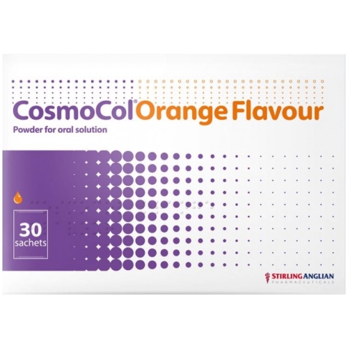 CosmoCol Orange Flavour Sachets Pack of 30 Chemist 4 U