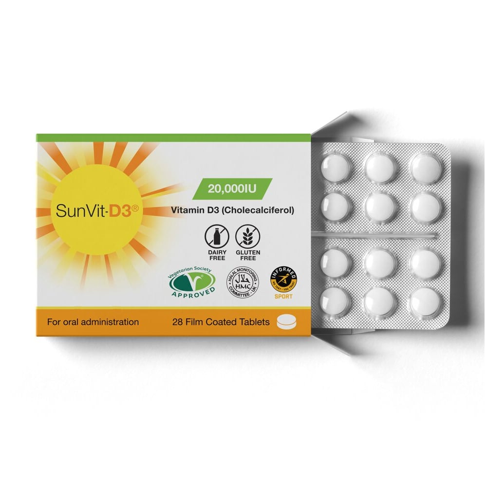 Sunvit D3 20000iu - 28 Tablets	