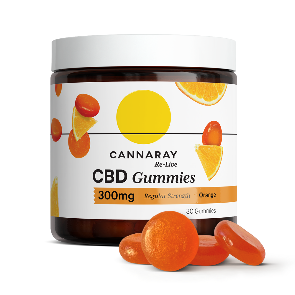 Cannaray CBD Gummies 300mg - 30s