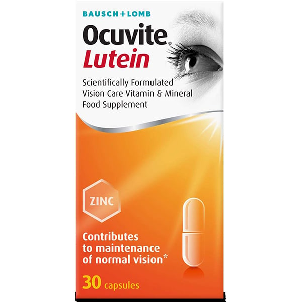 Bausch and Lomb Ocuvite Lutein - 30 Capsules 