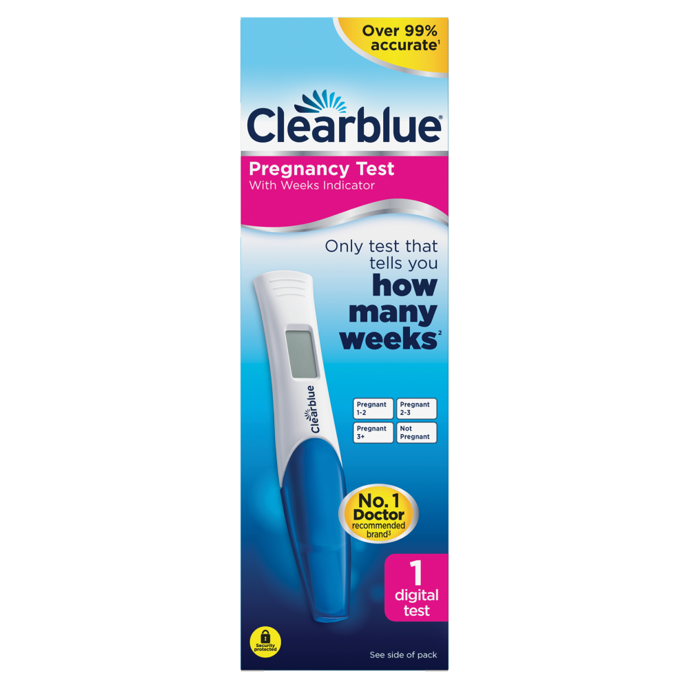 Clearblue Digital Pregnancy Test Kit With Conception Indicator - 1 ...