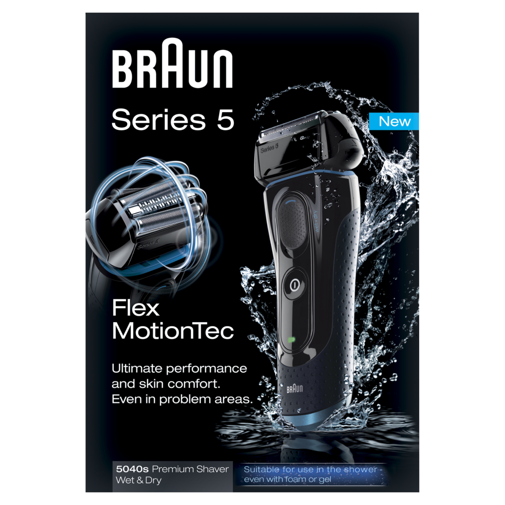 Braun Series 5 5040s Premium Wet and Dry Shaver