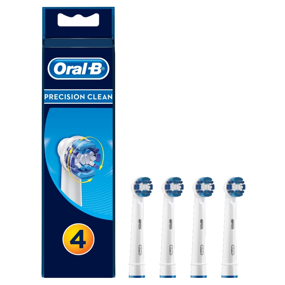 Oral-B Precision Clean Replacement Brush Heads - Pack of 4