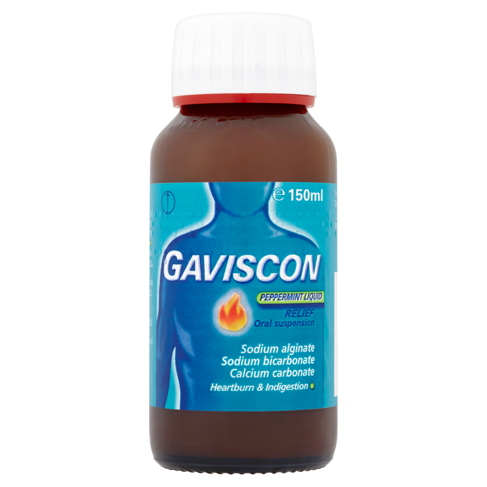 Gaviscon Peppermint Liquid Relief 150ml Chemist 4 U