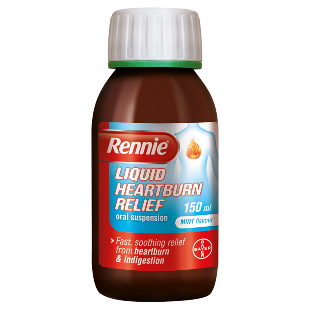 Rennie Liquid Heartburn Relief Mint - 150ml