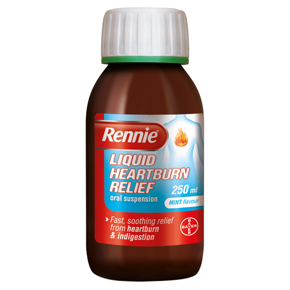 Rennie Liquid Heartburn Relief Mint - 250ml