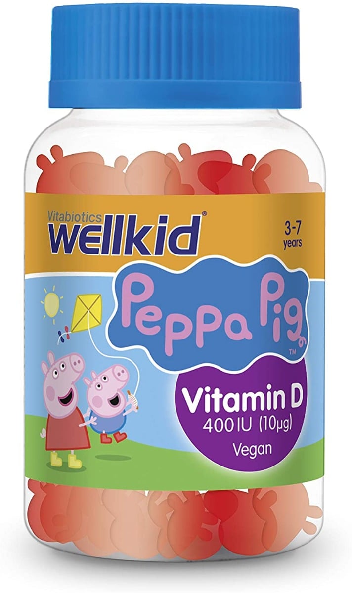 Vitabiotics Wellkid Peppa Pig Vitamin D Vegan - 30 Soft Jellies