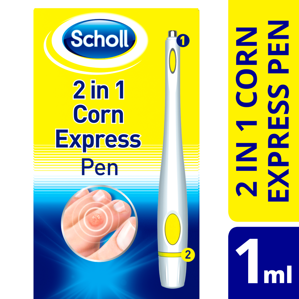 Scholl 2in1 Corn Express Pen - 1ml
