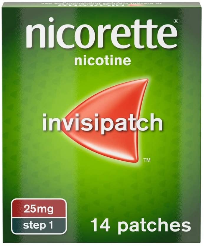 Nicorette Invisi 25mg (Step 1) – 14 Patches