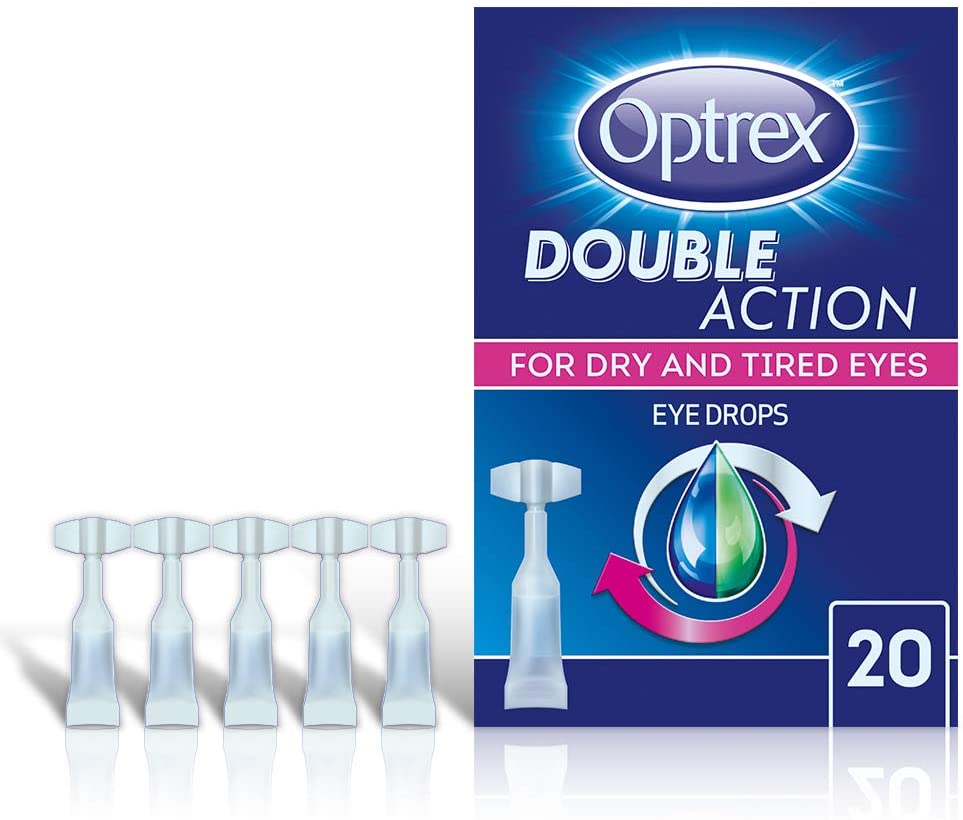Optrex Double Action Dry & Irritated Eyes Monodose - Pack of 20