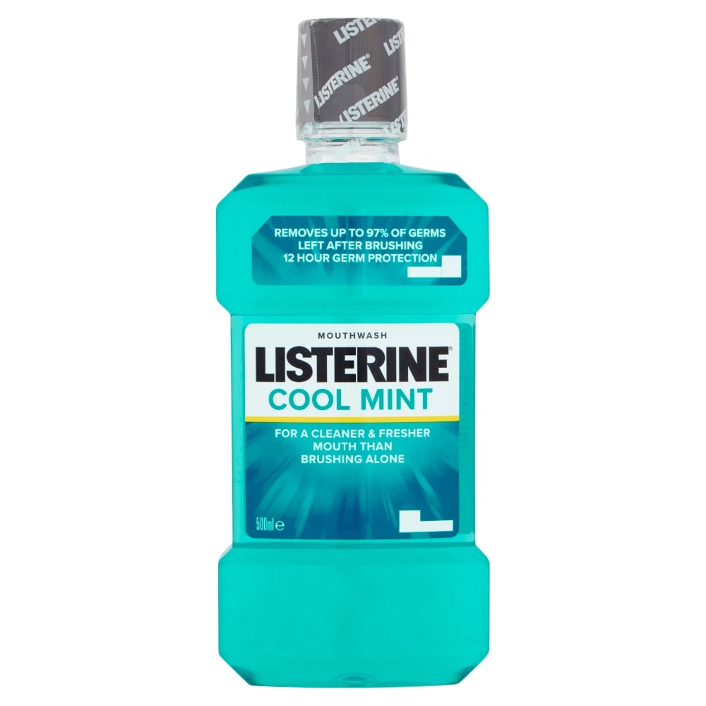 Listerine Cool Mint Mouthwash - 500ml
