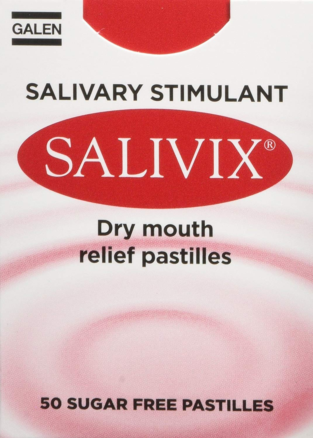 Salivix Plus Dry Mouth Relief Fluoride Pastilles