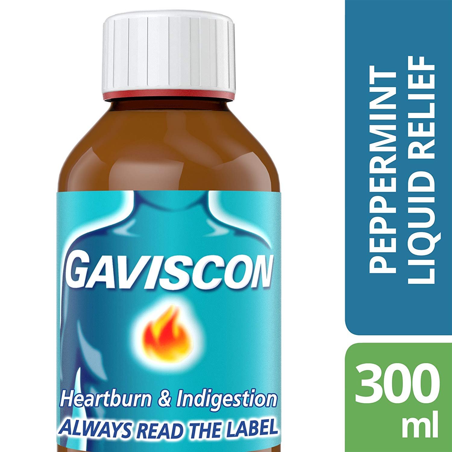 Gaviscon Liquid Original Peppermint 300ml Chemist 4 U