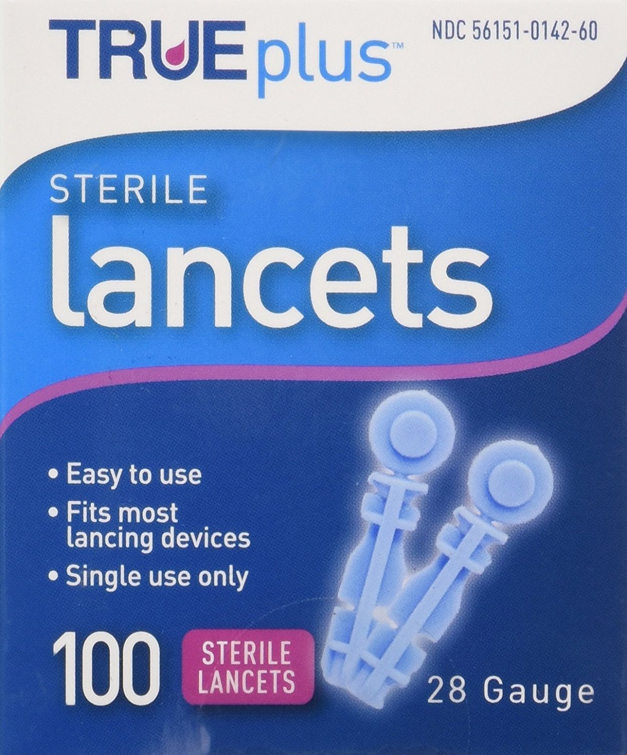True Plus Lancets 30 Gauge 100 Lancets Chemist 4 U