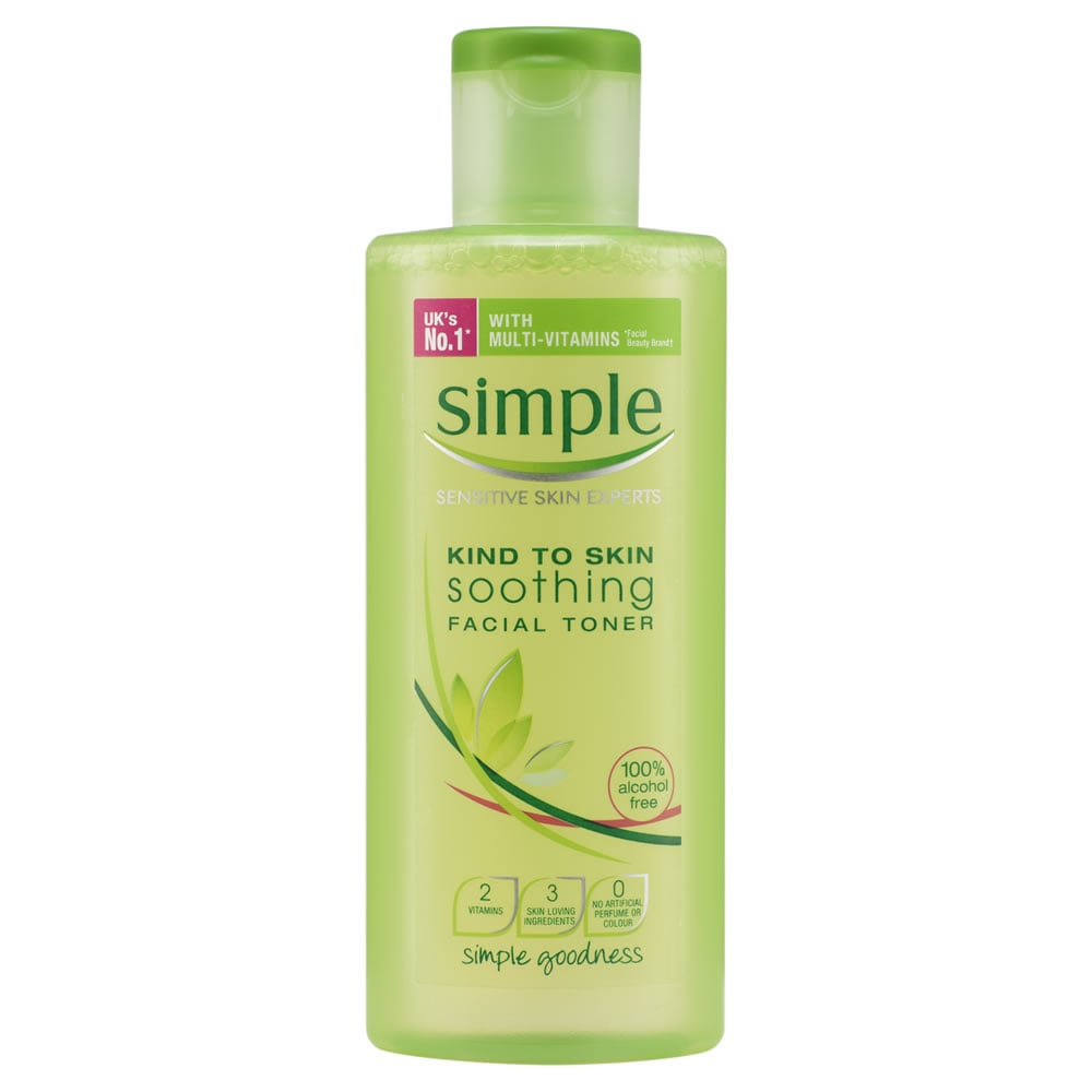 Simple Kind To Skin Soothing Facial Toner – 200ml