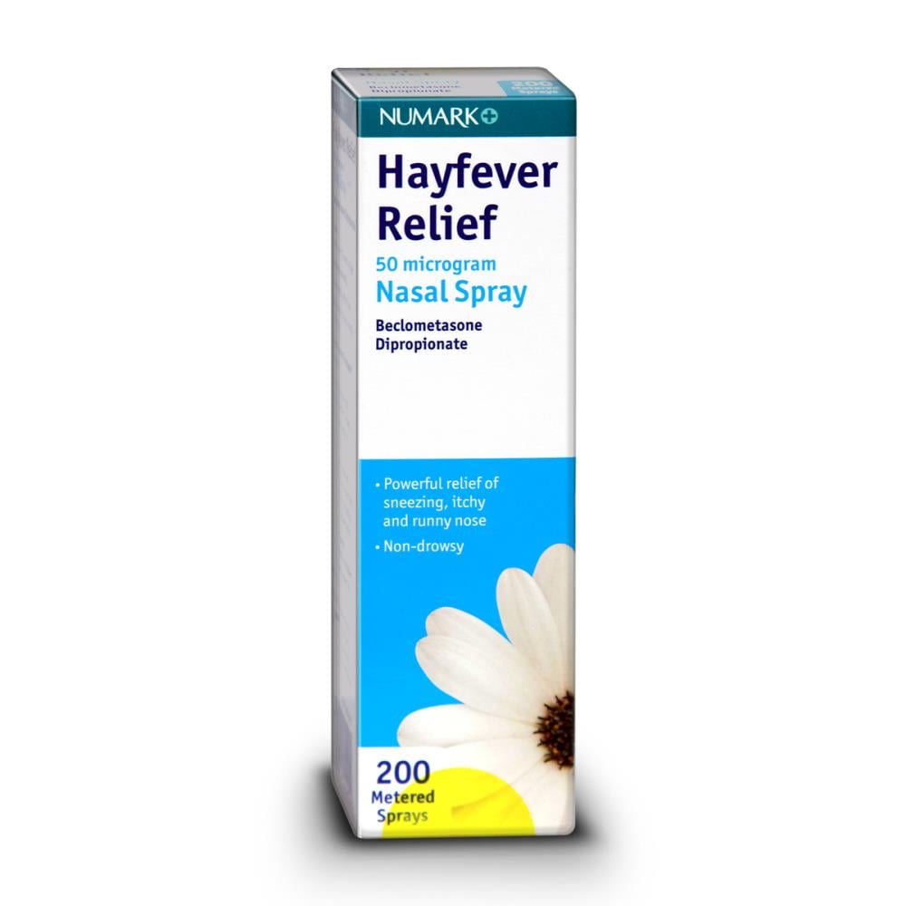 Hayfever Relief Nasal Spray - 200 Doses | Beclometasone ...