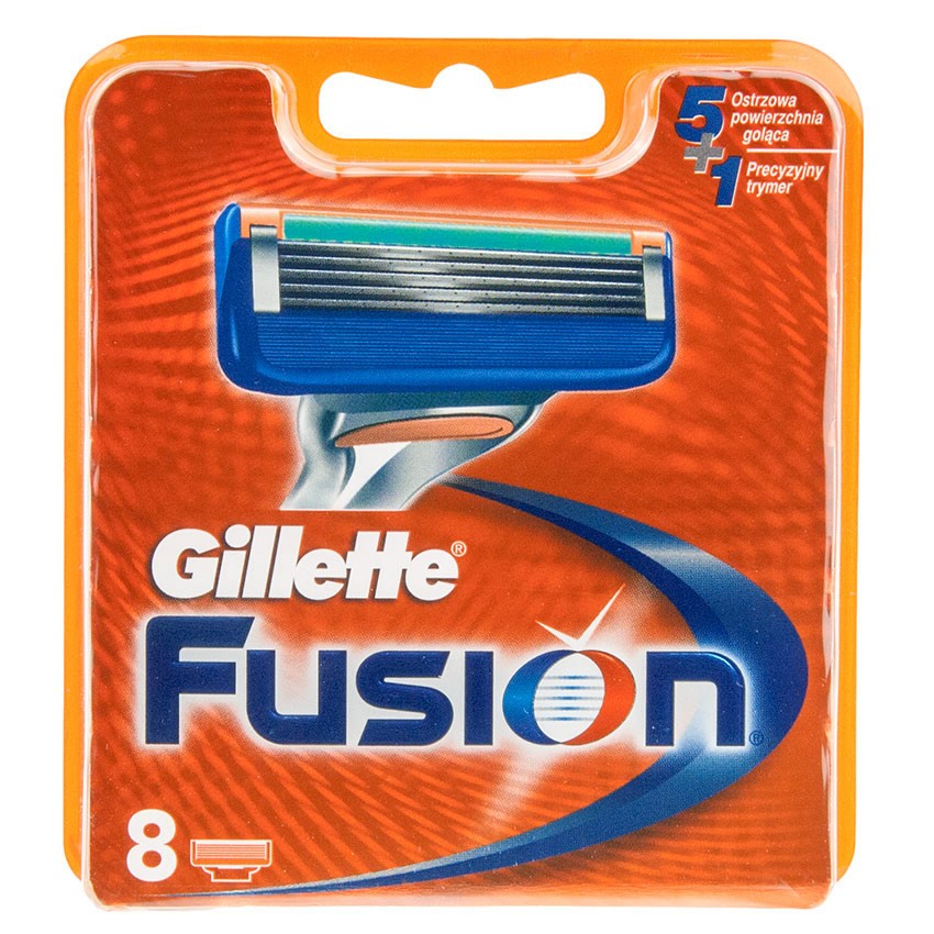 Gillette Fusion Manual Razor Blades Replacement 8 Pack