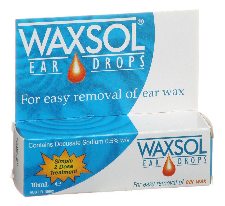 Waxsol Ear Drop Solution 10ml Chemist 4 U