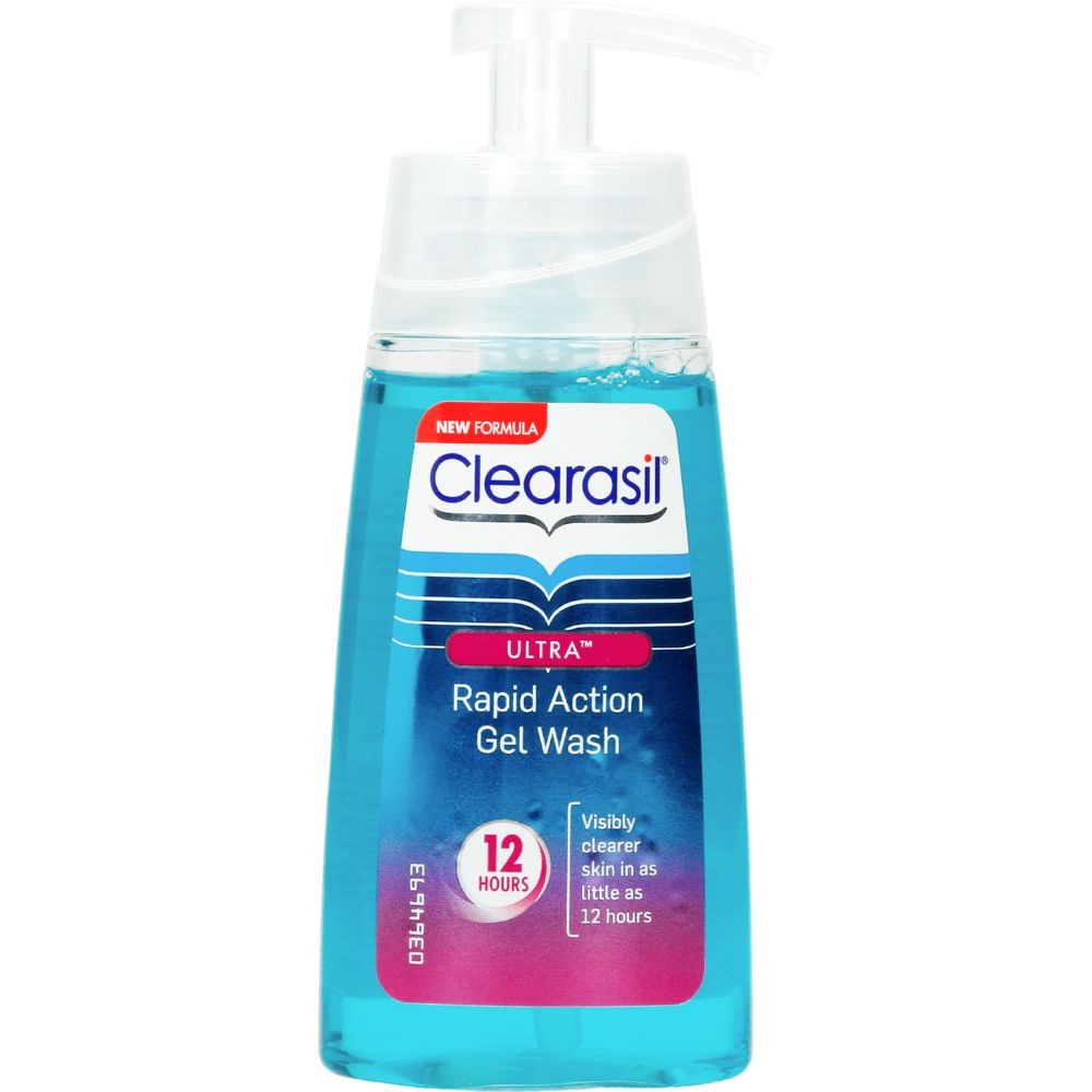 Clearasil Ultra Rapid Action Akut Pickel Gel Clearasil Ultra Rapid Action Gel Wash - 150ml | Chemist 4 U