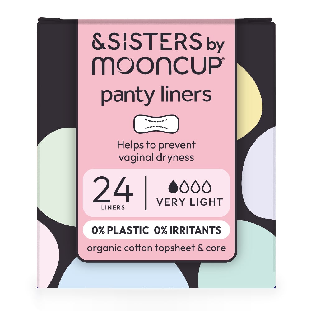 &Sisters By Mooncup Breathable Organic Cotton Liners - 24 Liners