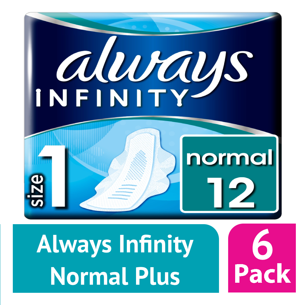 Always Infinity Normal Plus 12 (Case of 6)
