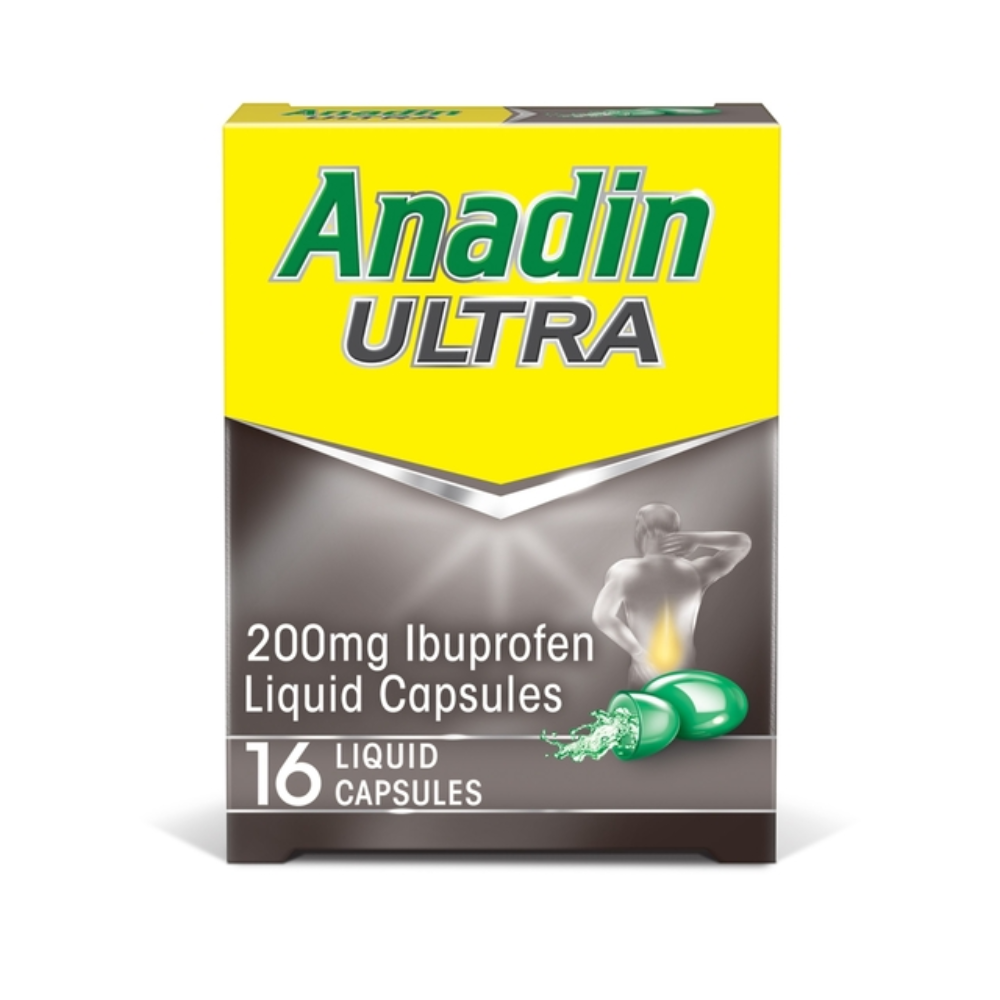 Anadin Ultra - 16 Capsules