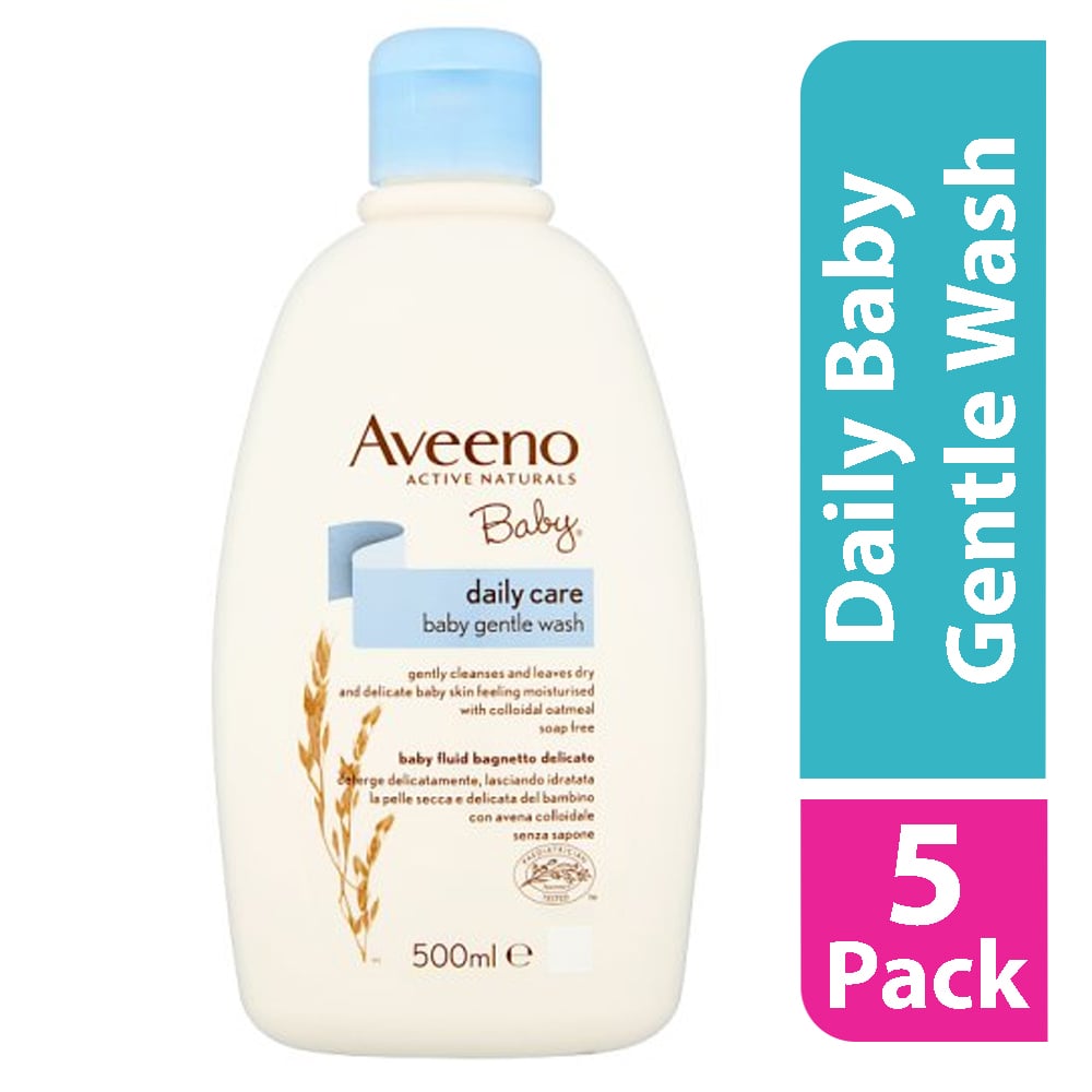 Aveeno Baby Daily Care Baby Gentle Wash 500ml (Case of 5)