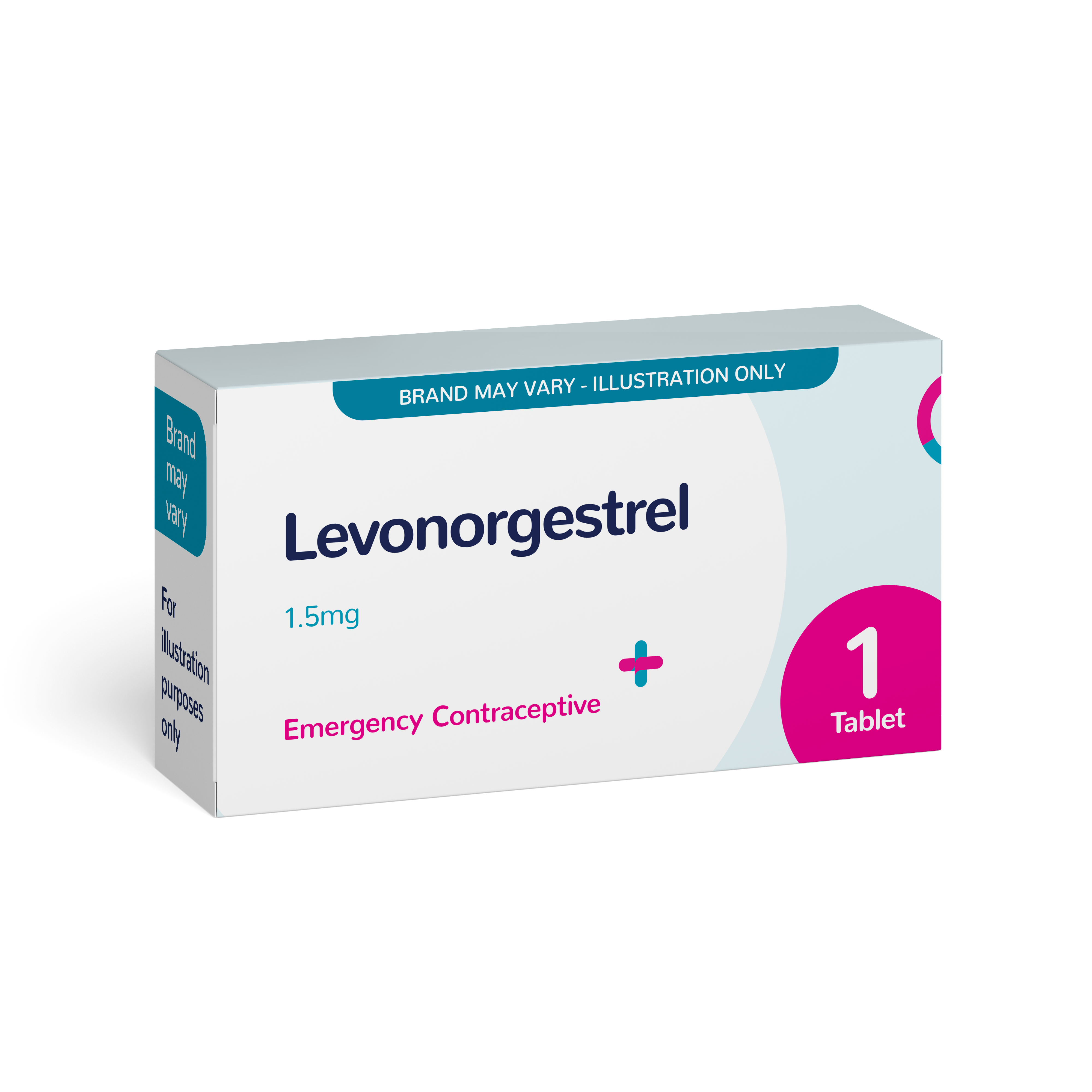 Levonorgestrel 1500mcg Emergency Contraceptive Pill  "Morning After" (Brand May Vary)