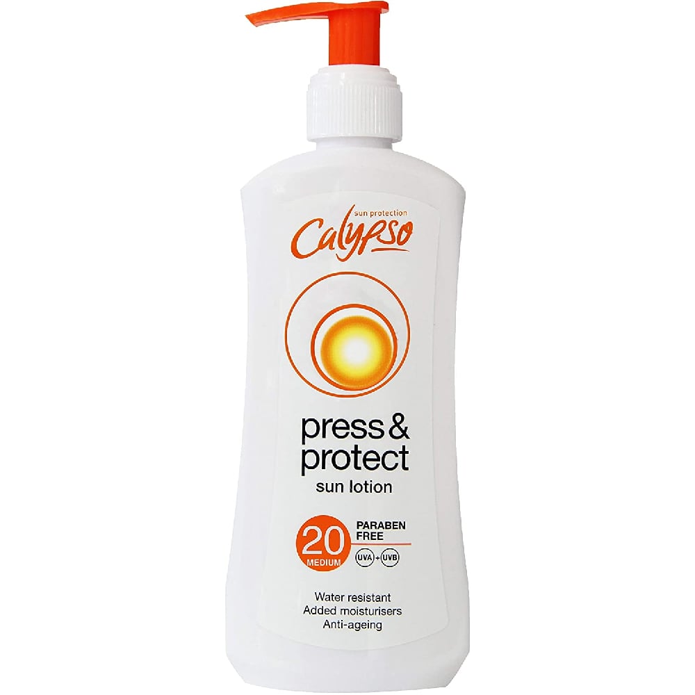 Calypso Press & Protect Sun Lotion SPF20 - 200ml