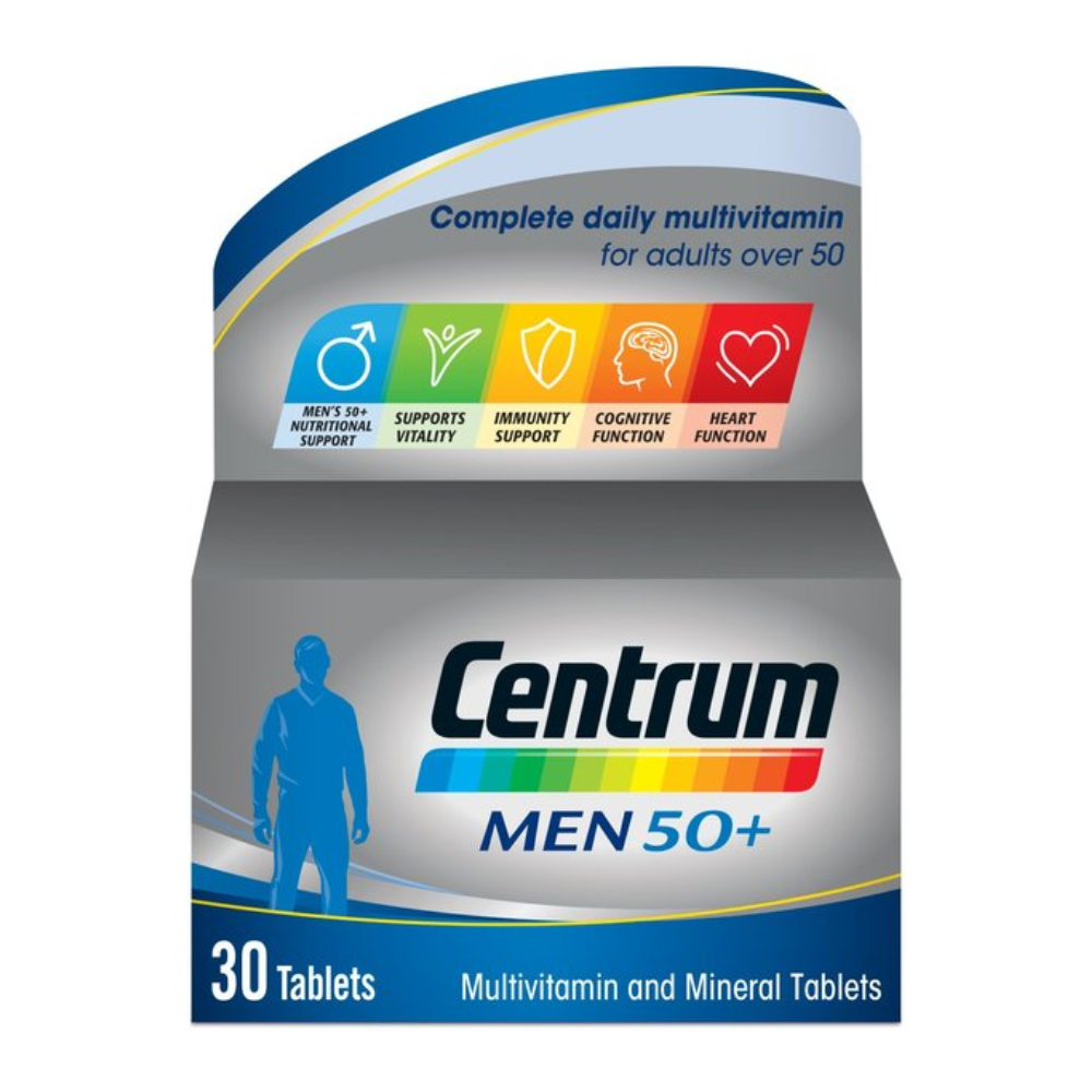 Centrum Men 50 Plus - 30 Tablets