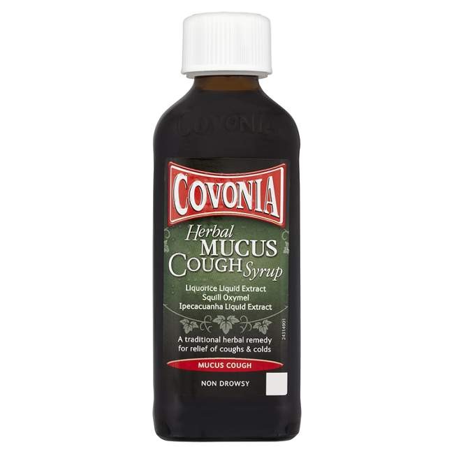 Covonia Herbal Mucus Cough Syrup 150ml Chemist 4 U
