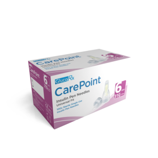 Carepoint Pen Needles 31g 6mm - Pack of 100