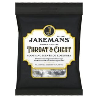 Jakemans Throat & Chest Soothing Menthol Lozenges - 160g