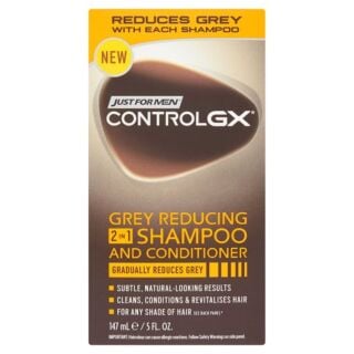Just For Men Control GX 2-in-1 Shampoo and Conditioner, 147 ml