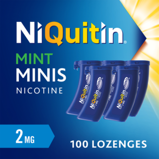 NiQuitin Minis Mint 2mg - 100 Lozenges
