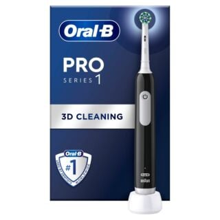 Oral-B Pro 1 Cross Action Black Electric Toothbrush