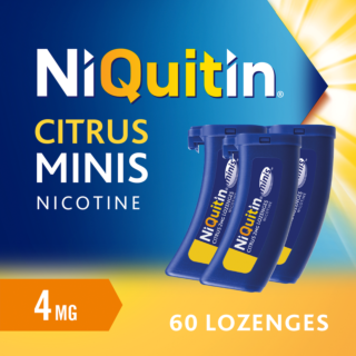 NiQuitin Minis Citrus 4mg - 60 Lozenges