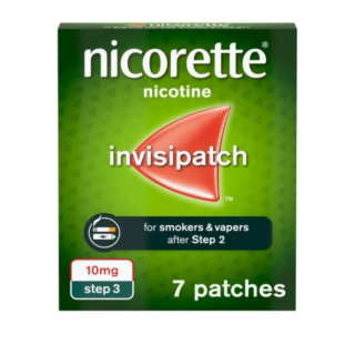 Nicorette Invisi 10mg (Step 3) – 7 Patches