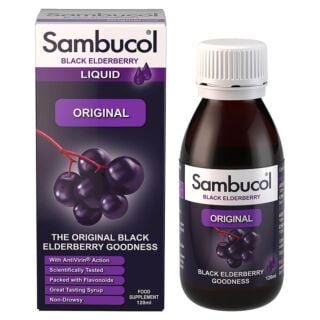 Sambucol Original Liquid Flavour Free - 120ml 