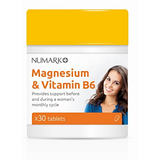 Numark Magnesium & Vitamin B6 - 30 Tablets