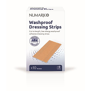 Numark Washproof Dressing Strips 1m x 6cm