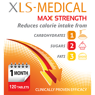 XLS Medical Max Strength - 120 Tablets