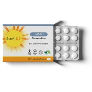 Sunvit D3 2000iu - 28 Tablets	