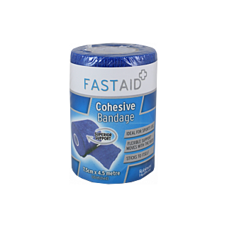 FastAid Cohesive Bandage 7.5cm x 4.5m