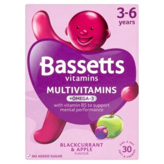 Bassetts Multivitamins + Omega 3 - 30 Chewies