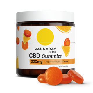 Cannaray CBD Gummies 300mg - 30s
