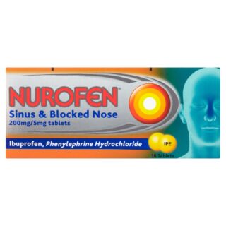 Nurofen Sinus & Blocked Nose 200mg/5mg - 16 Tablets