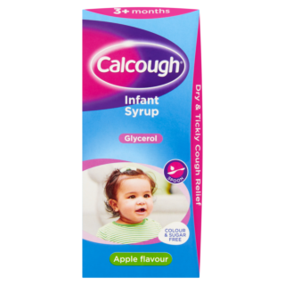 Calcough Infant Syrup Apple Flavour – 125ml